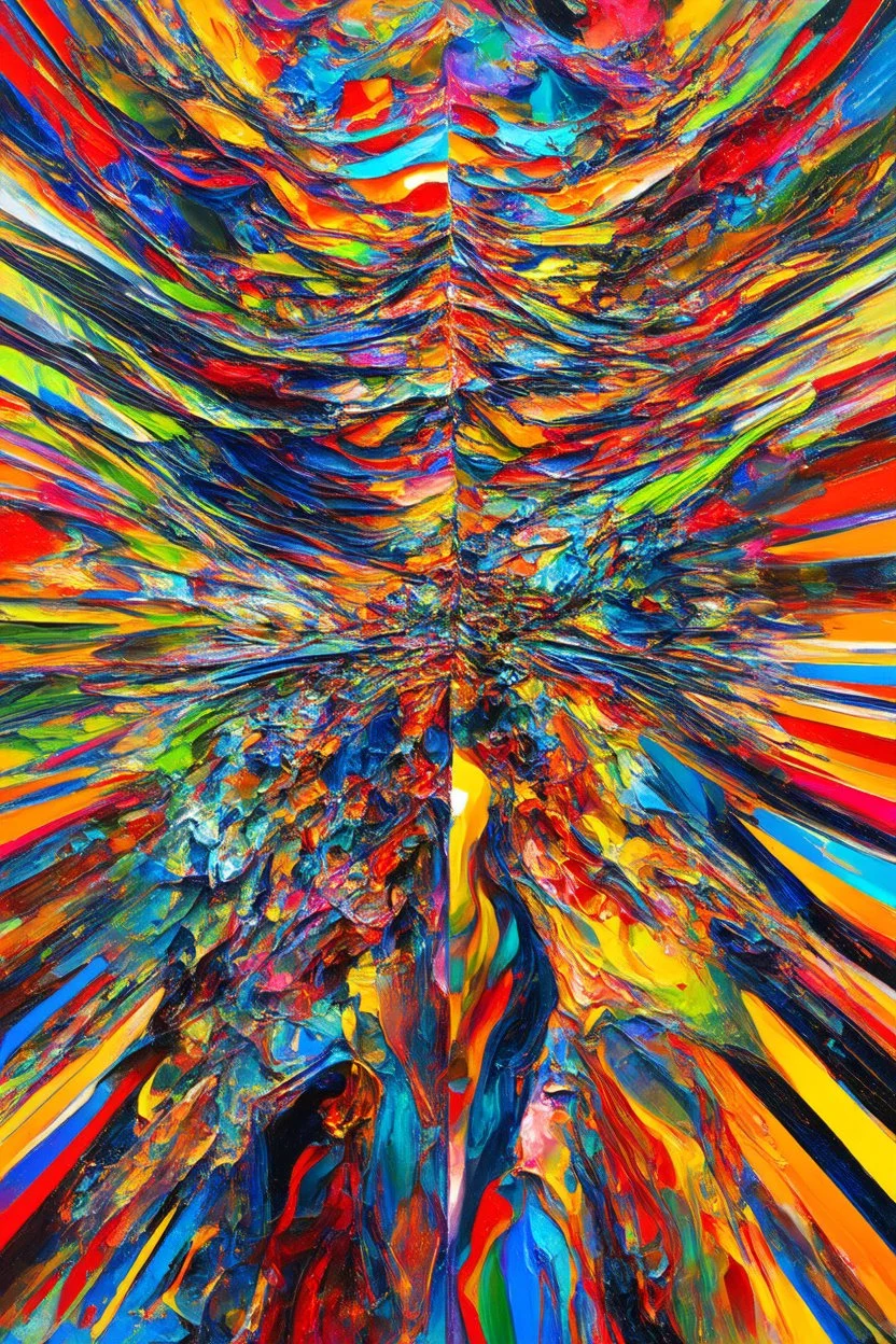 The splitting prism; technicolor surrealistic expressionism