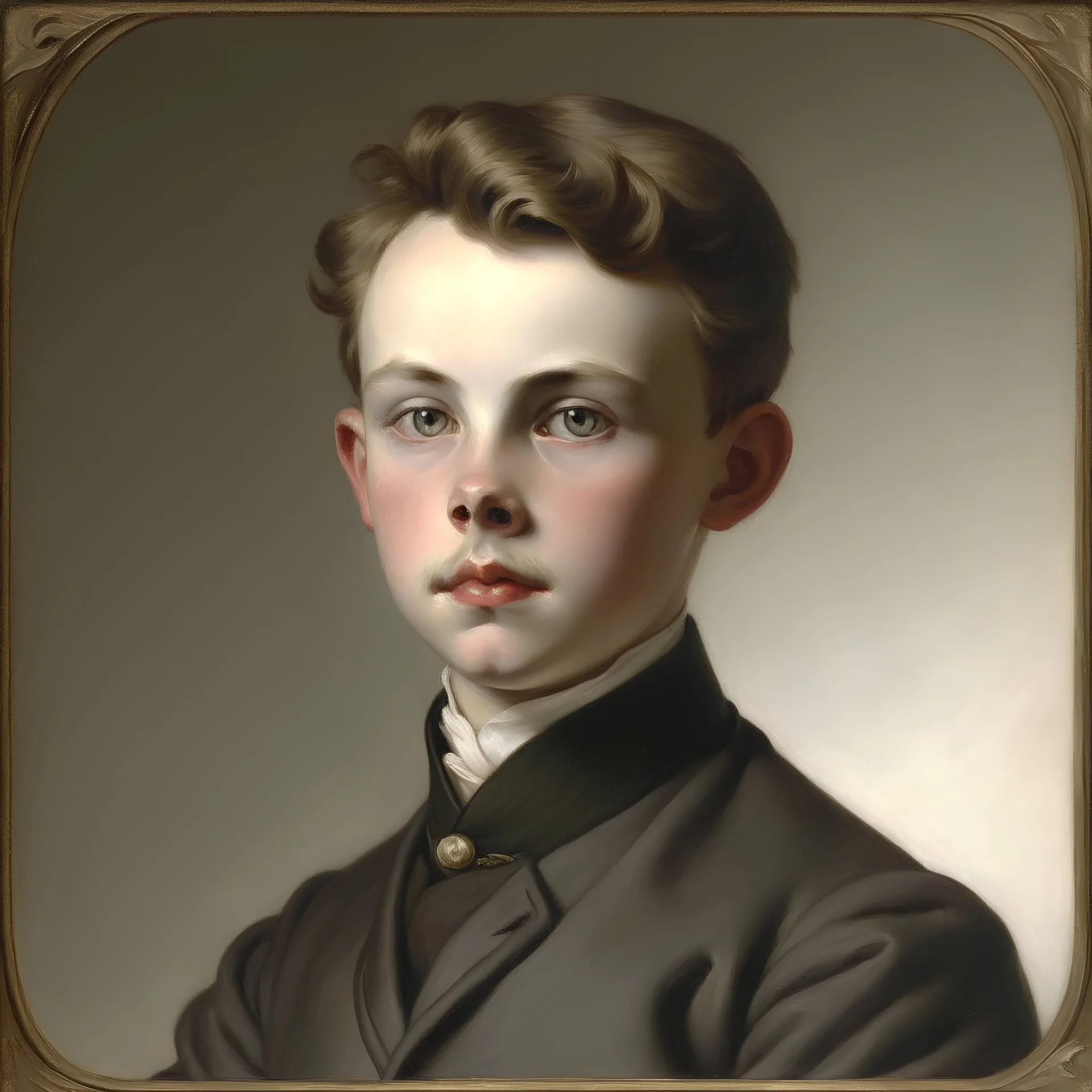 Portrait of young Frederik Backman