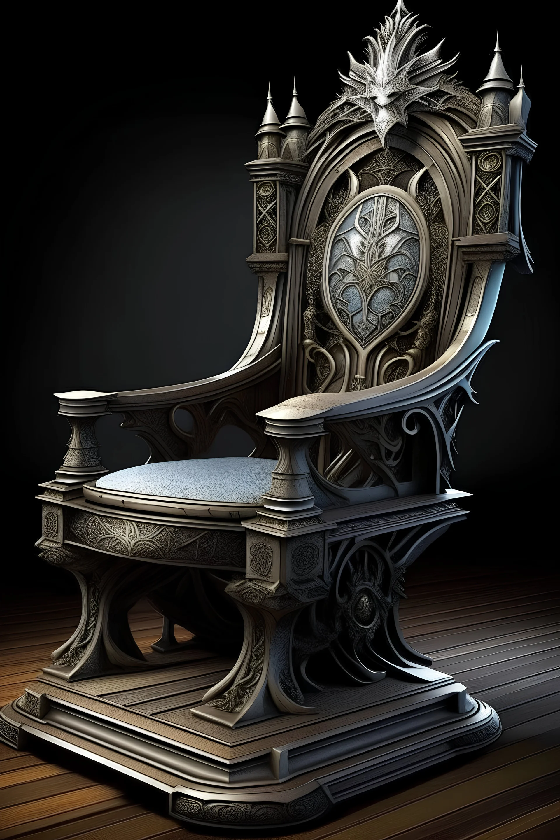 music-inspired fantasy throne