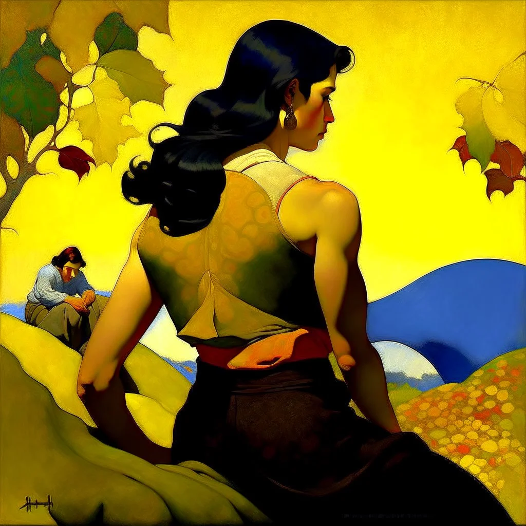 Contemporary art Newell Convers Wyeth