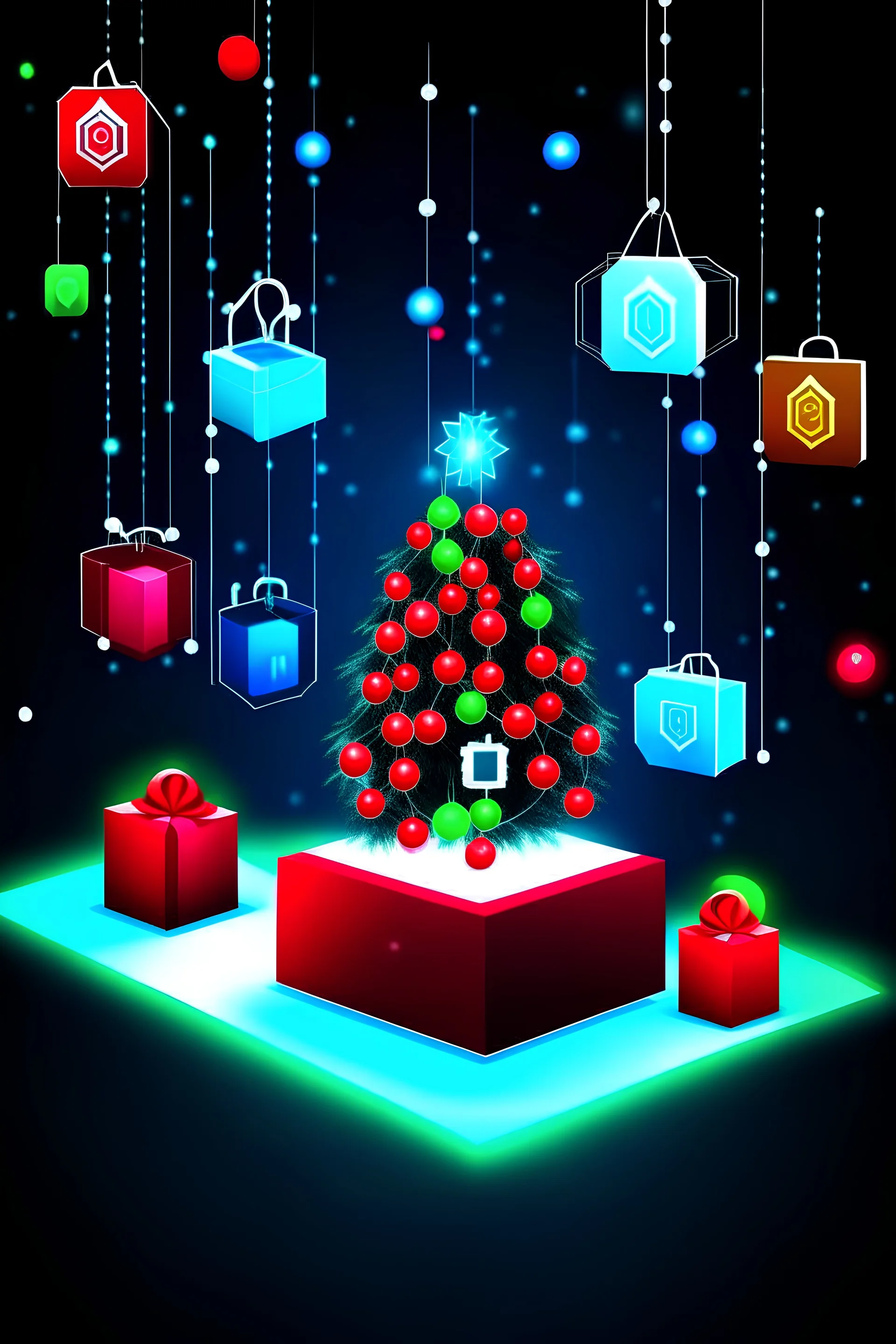 blockchain prediction Christmas technology simple