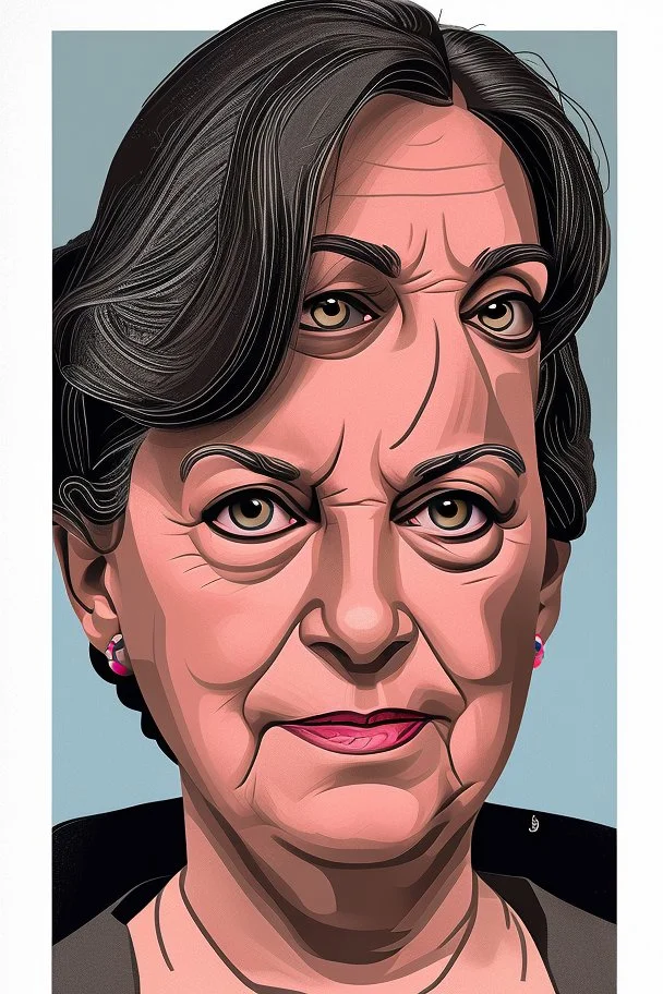 Portraits of powerful female politicians