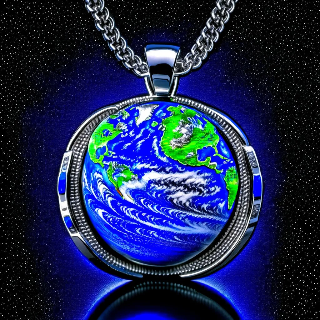 The Planet Earth as a Piece of Jewelry