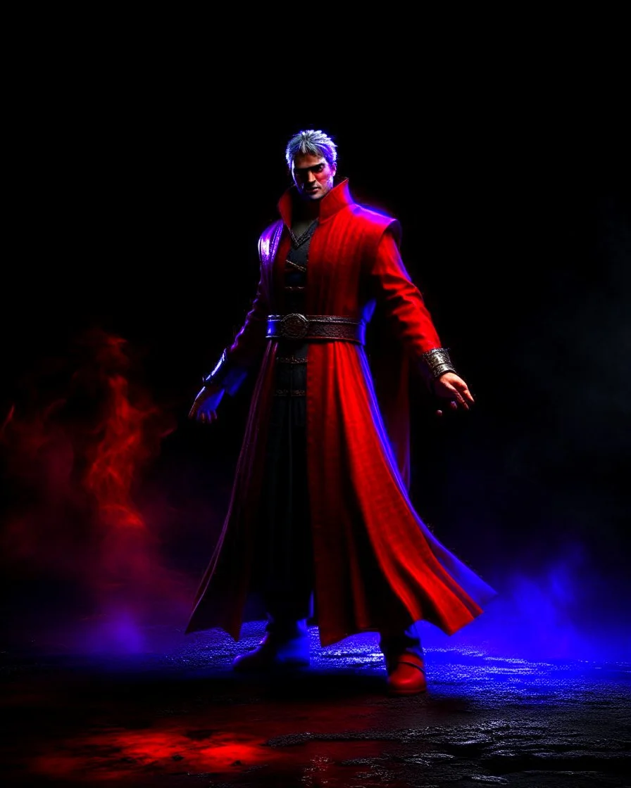 Digital art Dante Alighieri full body 8k