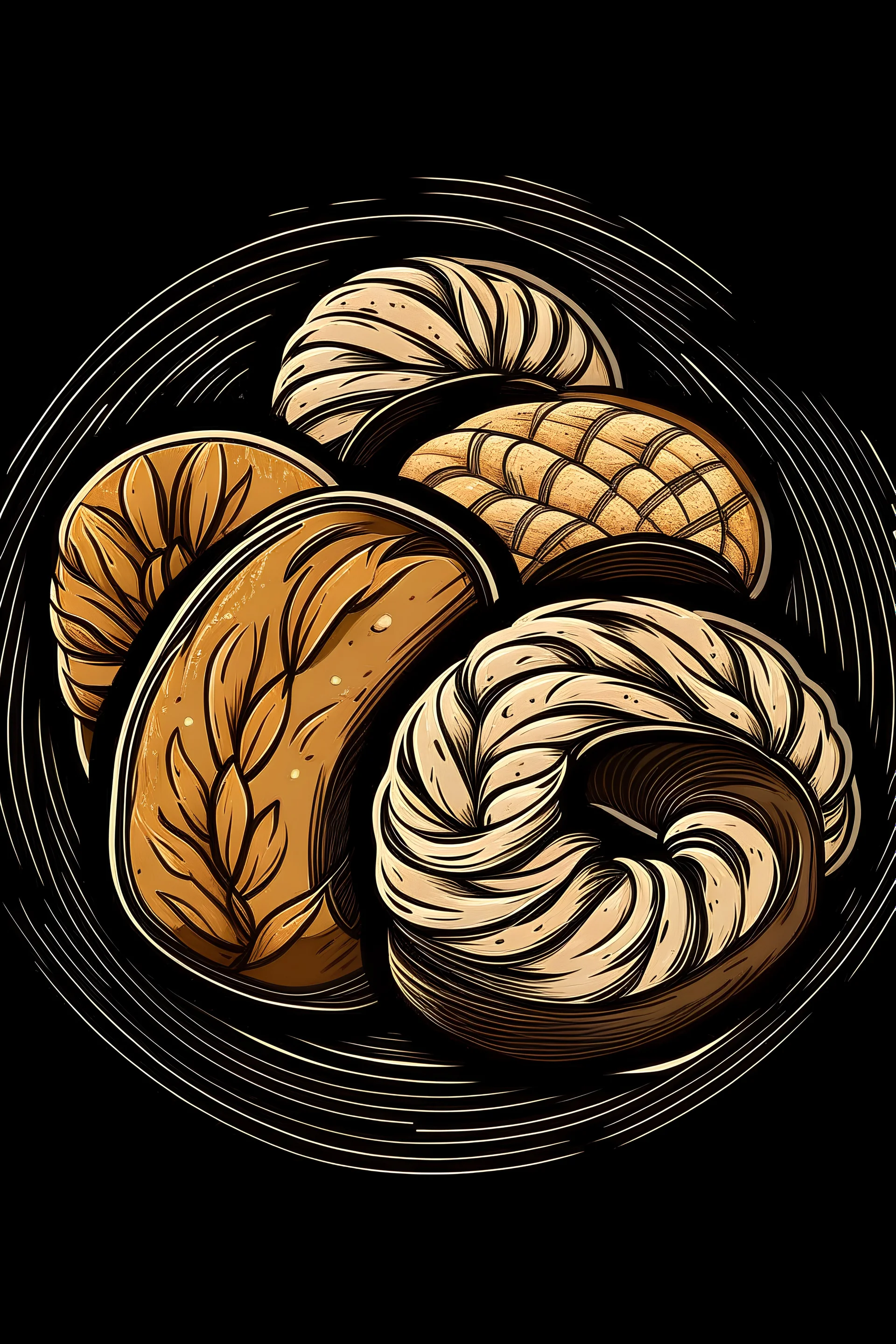 a logo for a group called Group of Breads