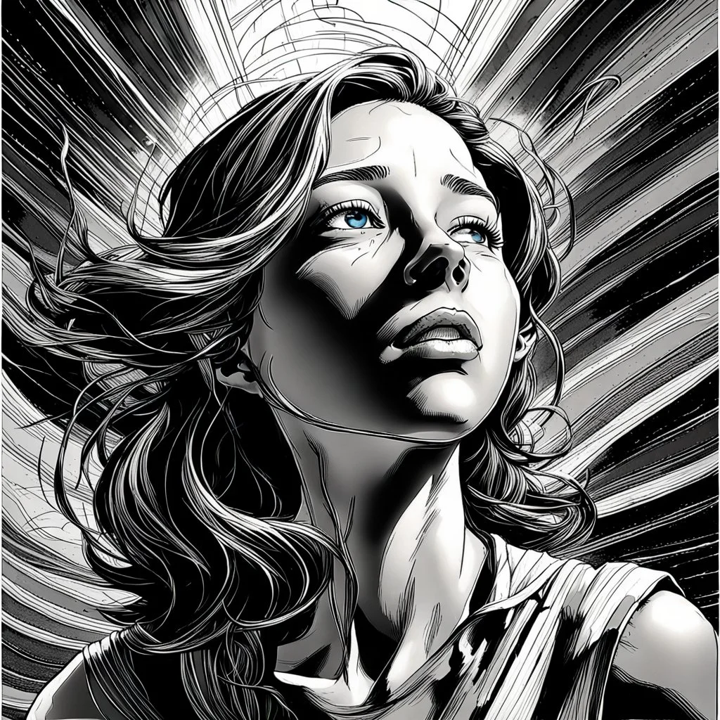 As the music reaches its climax, the woman's body begins to sway back and forth, as if she's lost in the emotions of the song. Tears well up in her eyes, and she lets out a soft, mournful sigh. The recording ends, and she sits back in her chair, lost in thought once again