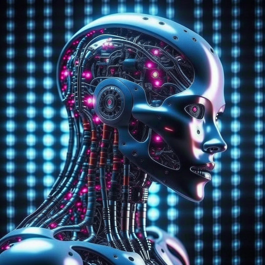 Technology of the future Show the world what it will be like when artificial intelligence comes