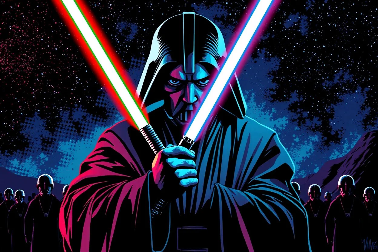 pop art pixels 1000 images jedi skywalker