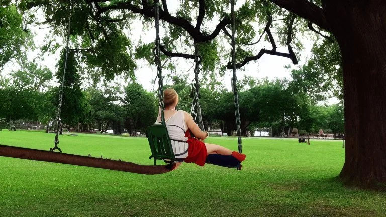 swing in the park