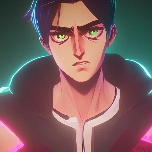 Eren, neon