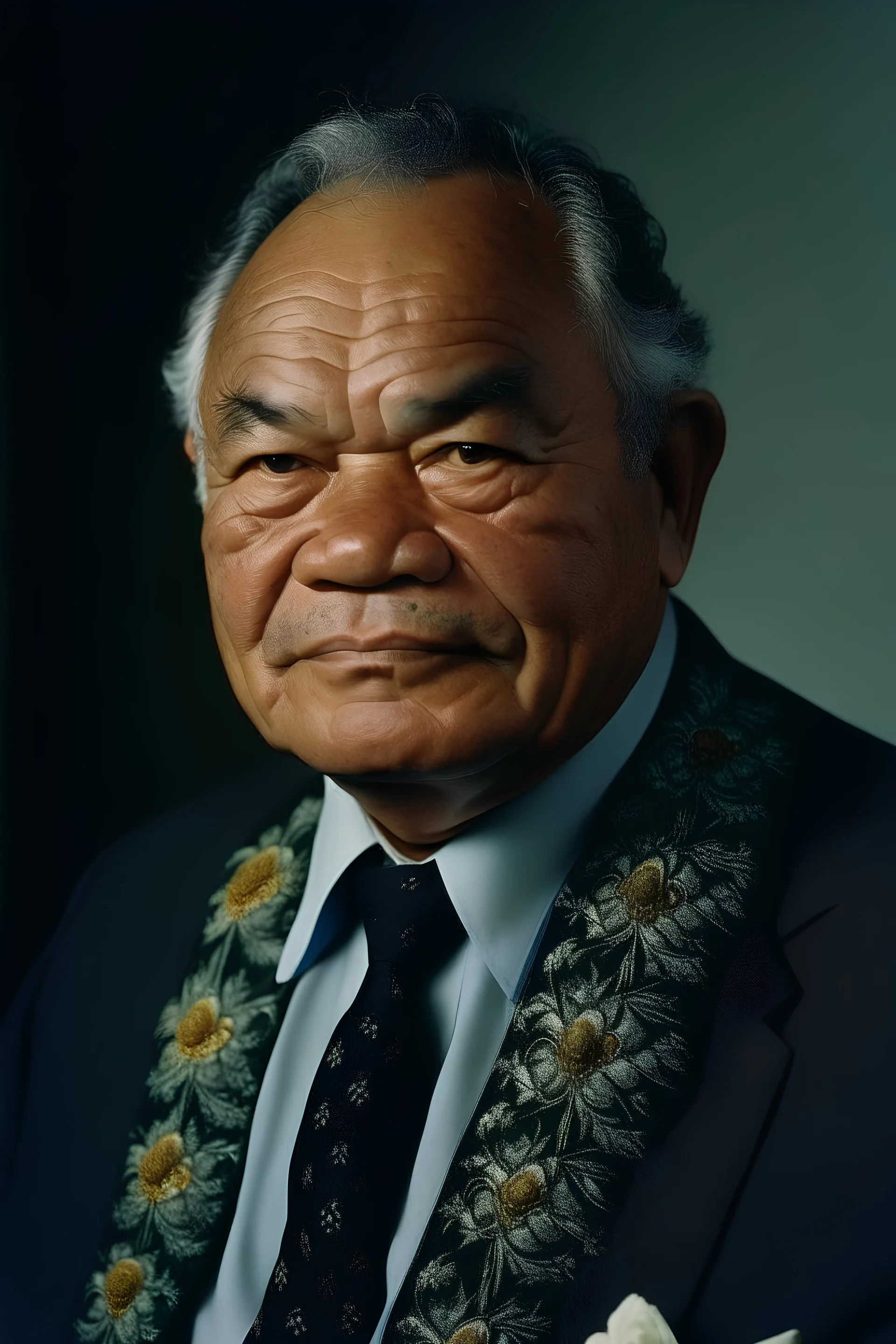 portrait of samoan diplomat