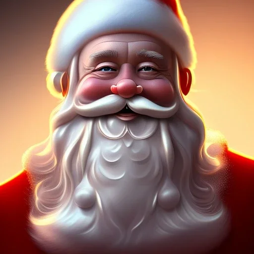 Santa Clause, portrait, detailed, 8k resolution, warm light