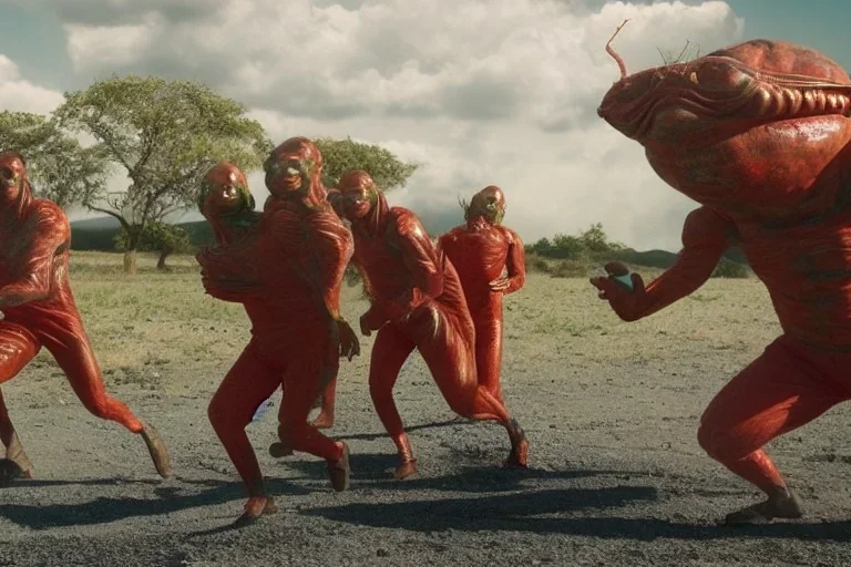 alien invasion tomato monster mexican armada brothers who are just regular brothers running in a van from an asteroid and all sorts of things the movie