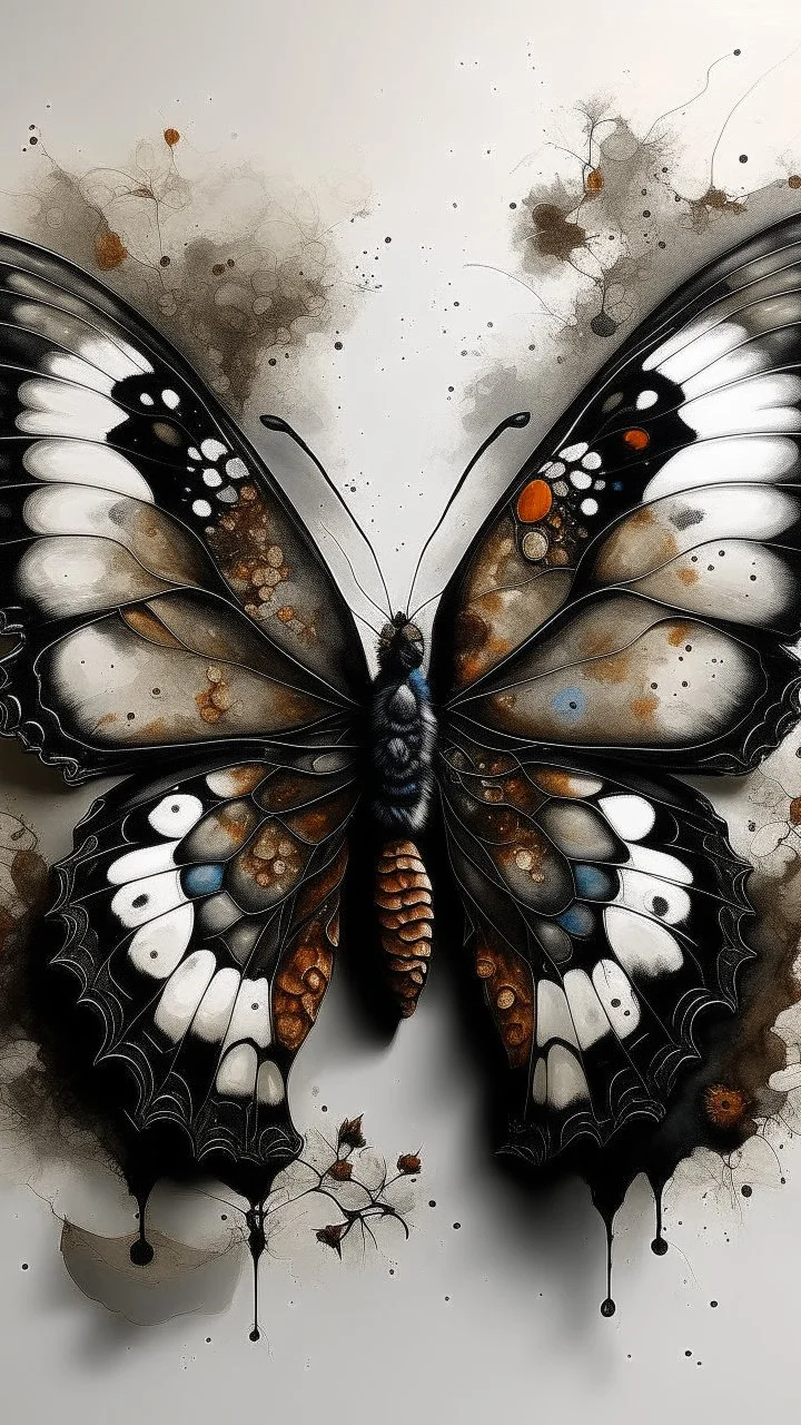 a butterfly of the art of possession in conceptual art