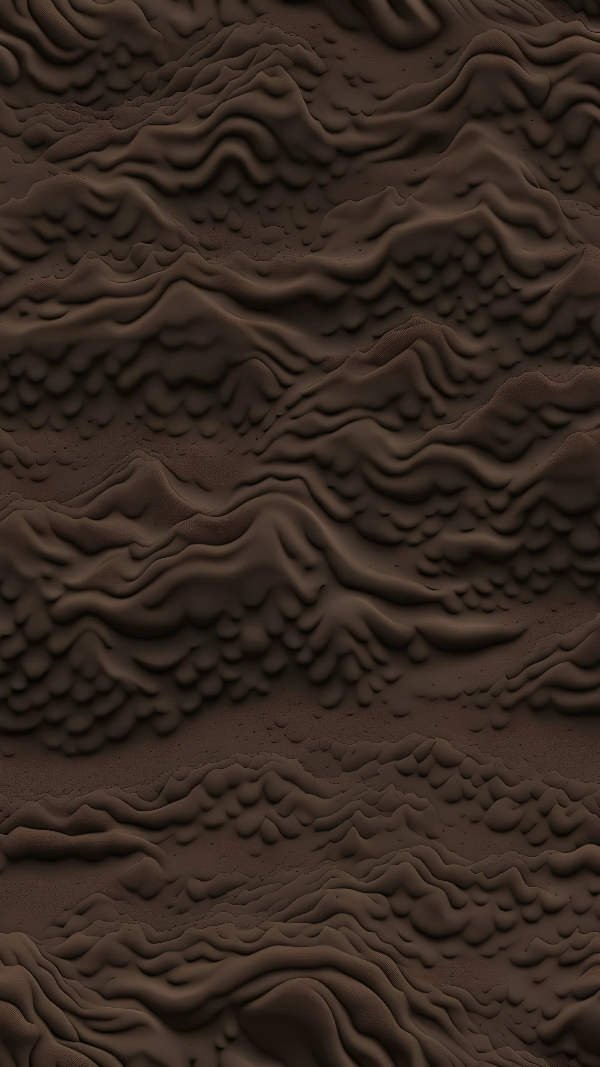 zoomed in dark sand, very detailed