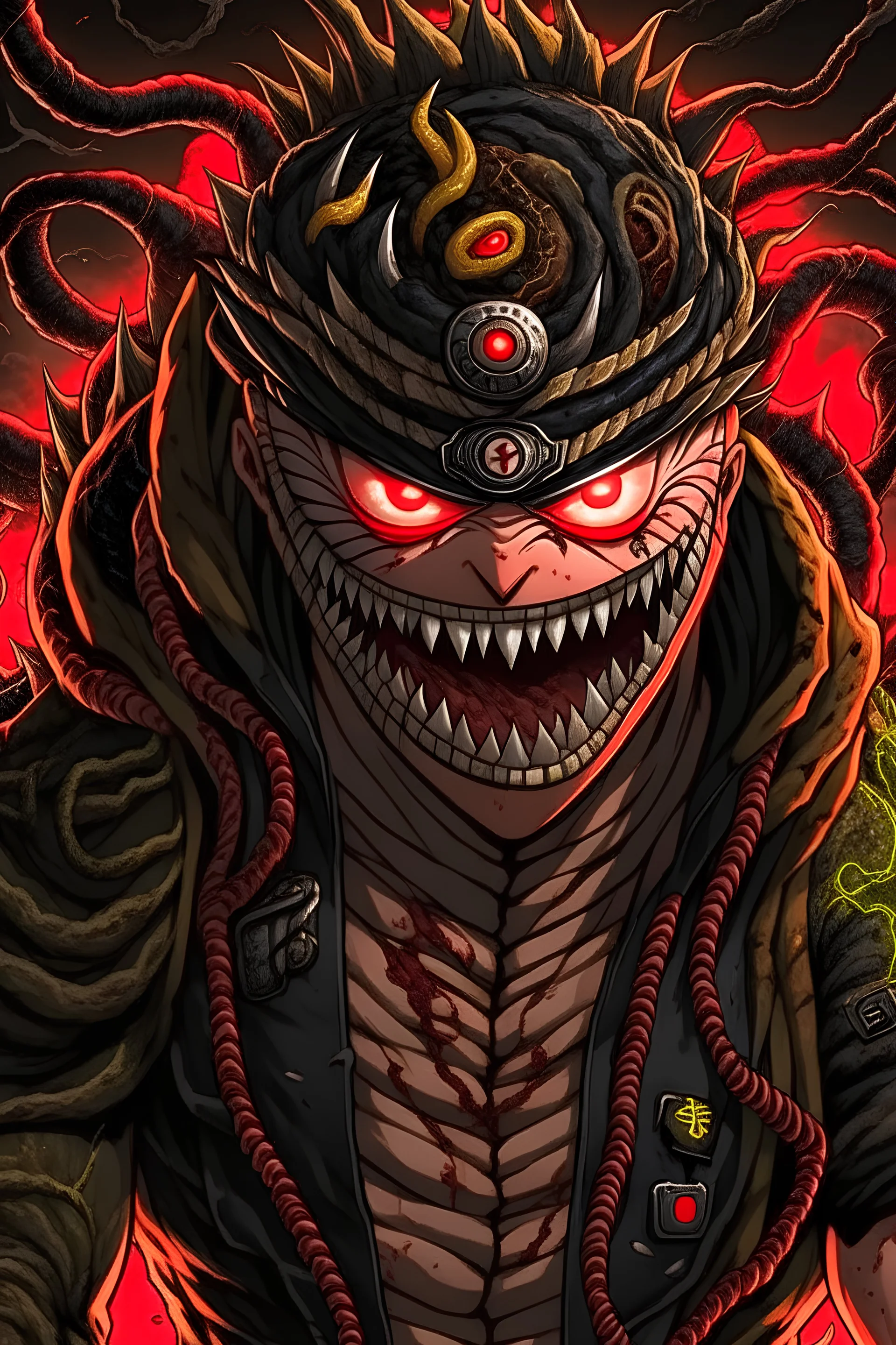 Naruto fused with venom