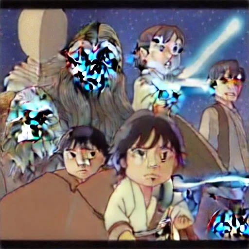 Star Wars, hayao Miyazaki style