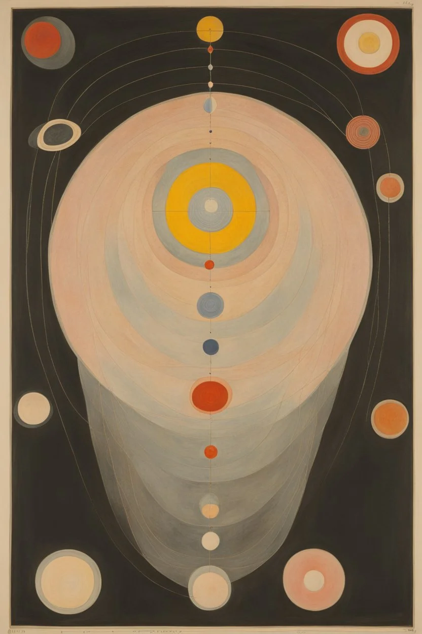 Every mind contains the whole universe; Herbert Bayer; Hilma af Klint