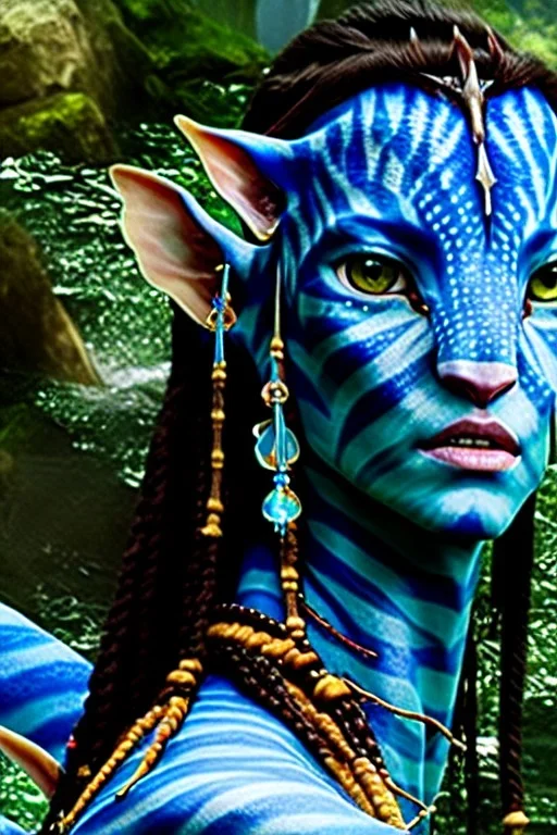 Avatar the way of water starring Lauren Burch high quality detailed