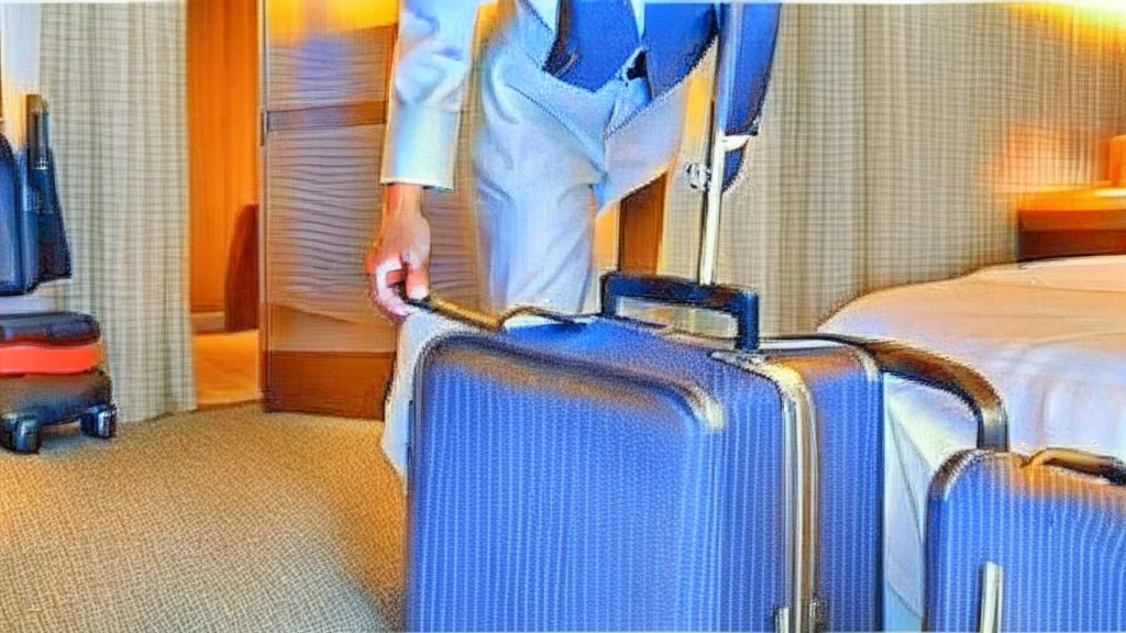 hotel housekeeping thief steals suitcase