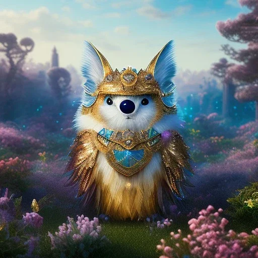 super cute fantasy creature, cute big circular reflective eyes, galactic glitter background, delicate colors, ultra detailed, smooth, light effect，vaporwave colorful, smooth, extremely sharp detail, finely tuned detail, ultra high definition, 8 k, unreal engine 5, ultra sharp focus