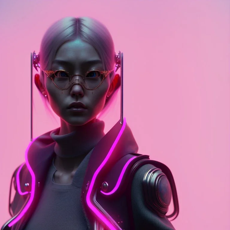 Portrait, Front avatar image, sweet rabbit mask, cyberpunk Asian woman, black pink color, highly detailed, concept art, smooth, unreal engine 5, god rays, ray tracing, RTX, lumen lighting, ultra detail, volumetric lighting, 3d, finely drawn, high definition, high resolution.