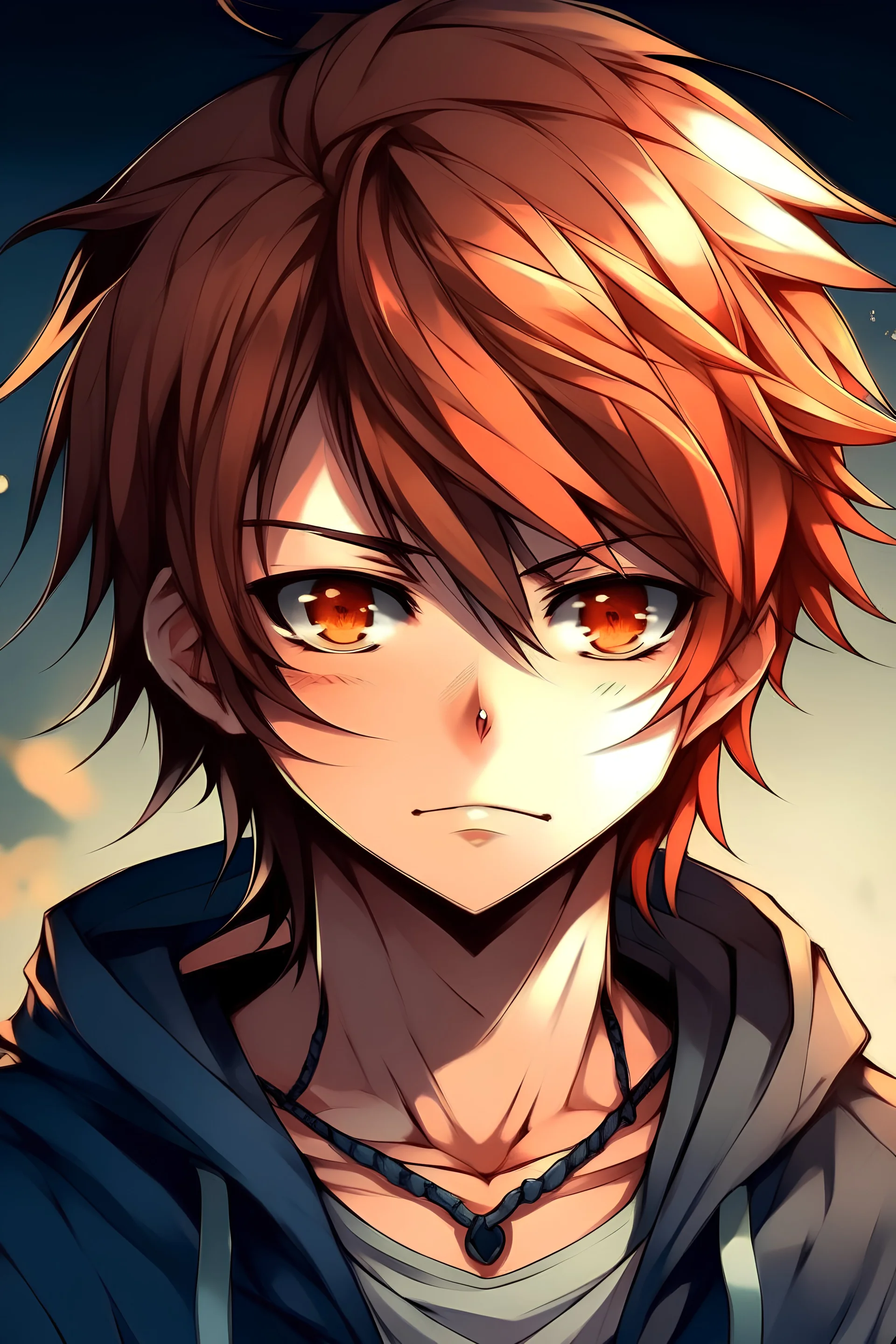 cool anime bad boy game profil picture