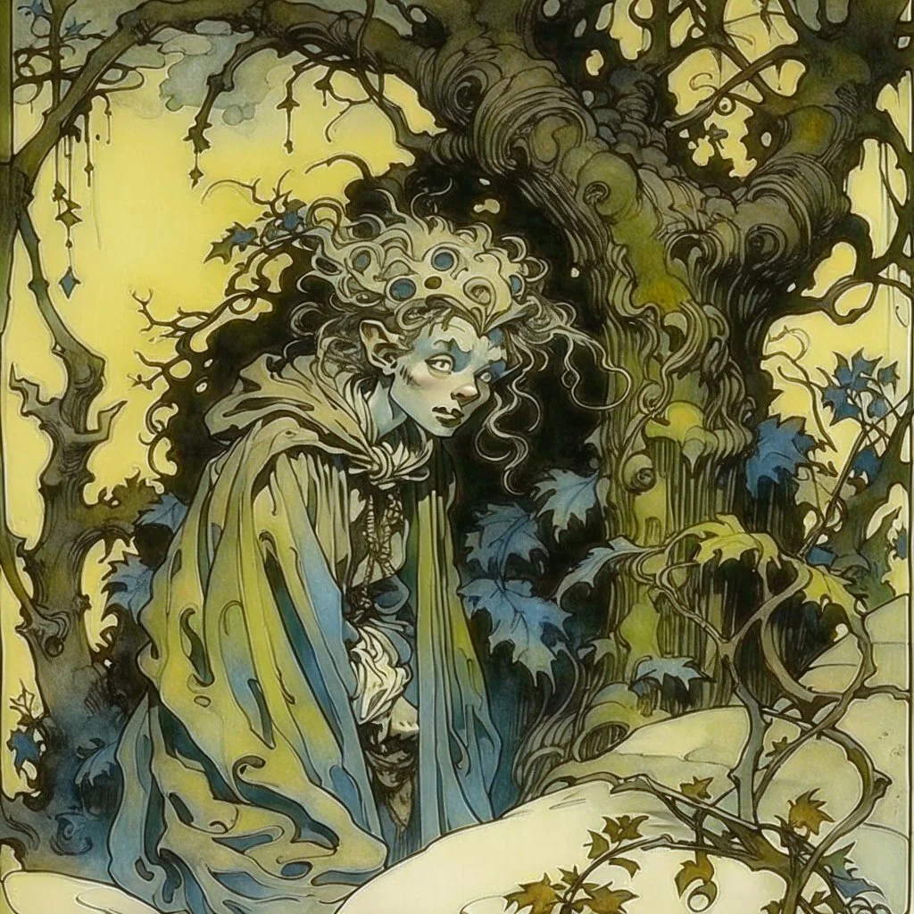 fouth dimension, Arthur Rackham