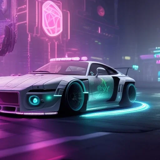 Cyberpunk Hyper cars,perfect composition, hyperrealistic, super detailed,neon light, 8k, high quality, trending art, trending on artstation, sharp focus, studio photo, intricate details, highly detailed,film photography, dslr, cinema4d, studio quality,nightclub lighting,octane render, by greg rutkowski