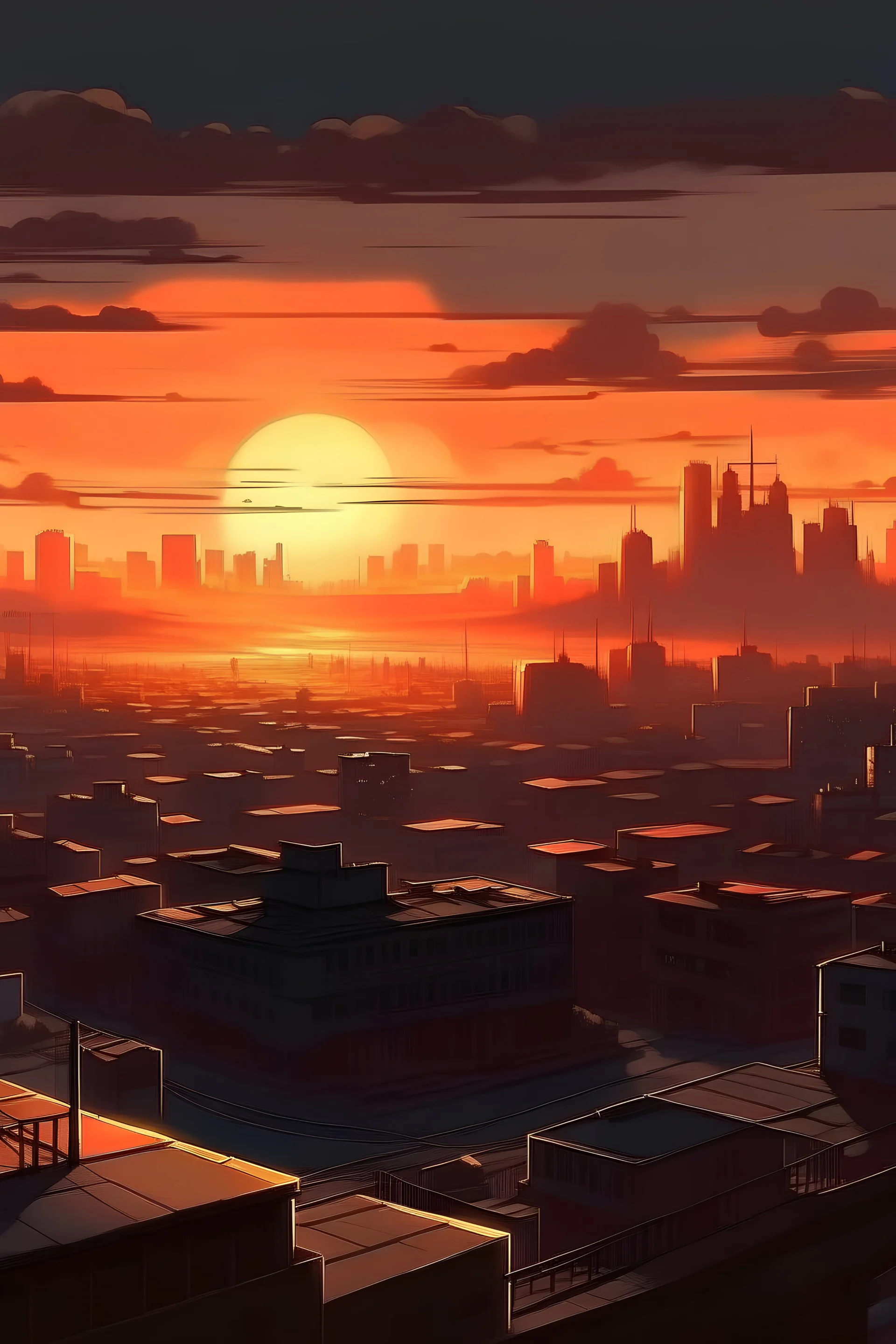 Sunset city