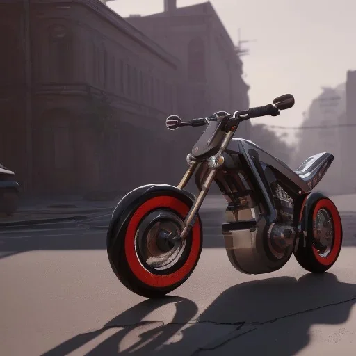 Futuristic bike, unreal engine 5