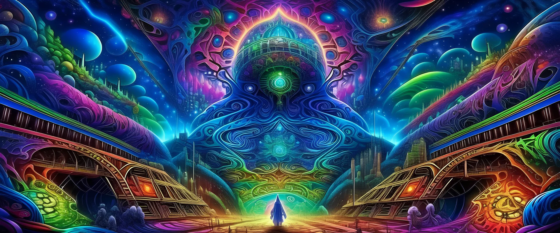 Trippy DMT interdimensional universe LOST