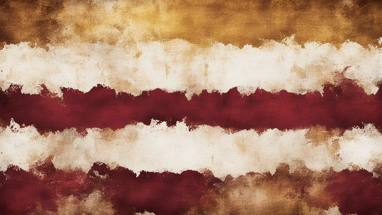 Hyper Realistic grungy-rustic golden, maroon & white multicolor textured background