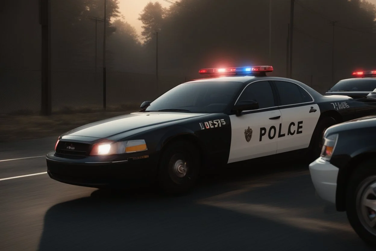 4k full realism, full details, full lights, Jesus se fait arrêter par la police pour excès de vitesse