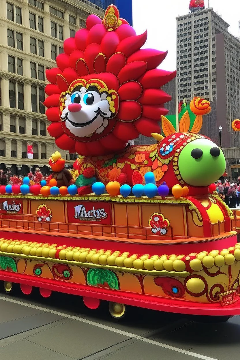 macys day float of