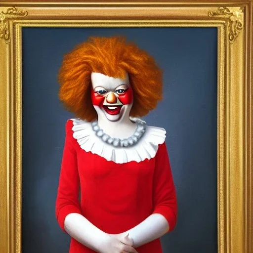 Official White House portrait of President Ronald McDonald