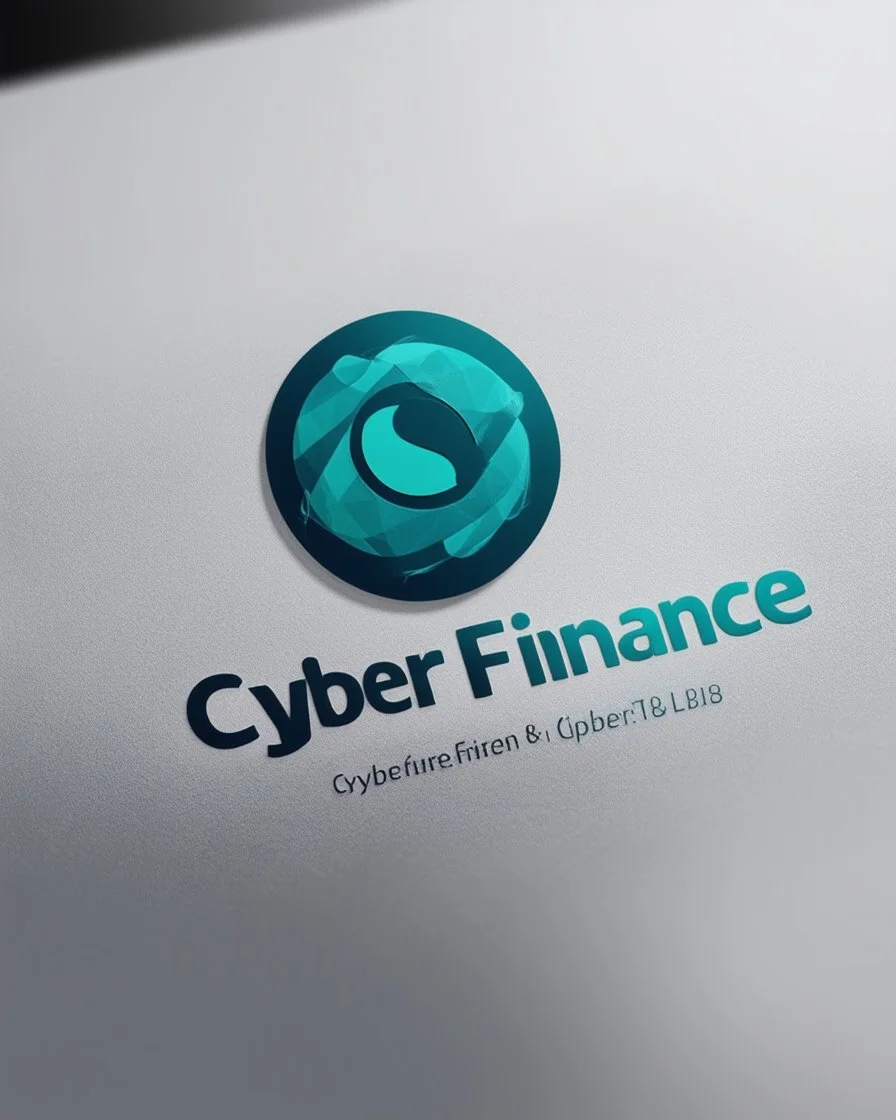 Cyber Finance logo Simple, easy and beautiful logo