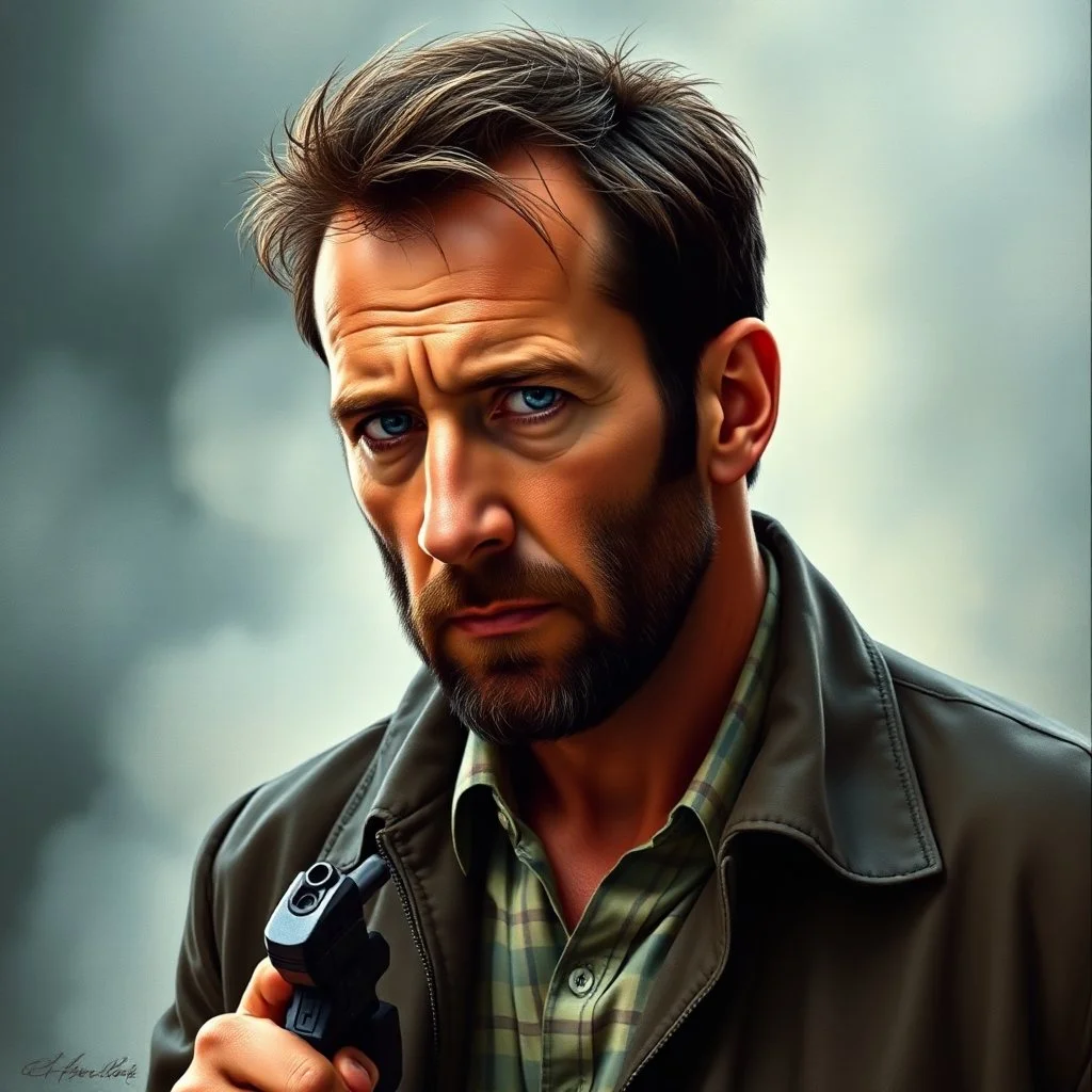 Hans Gruber from the movie Die Hard