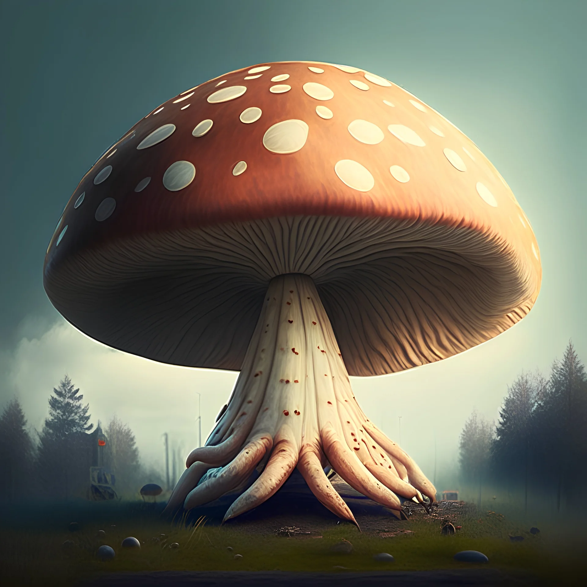 Big mushroom