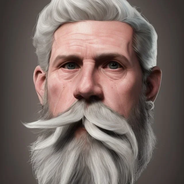 "MIddle aged white human male, with a trimmed but uneven beard, piercing green eyes with slick back hair head and shoulders portrait, 8k resolution concept art portrait by Greg Rutkowski, Artgerm, WLOP, Alphonse Mucha dynamic lighting hyperdetailed intricately detailed Splash art trending on Artstation triadic colors Unreal Engine 5 volumetric lighting Splash art fantasy"