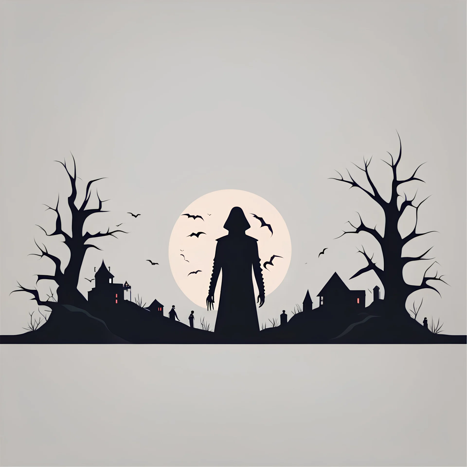 minimalist horror background