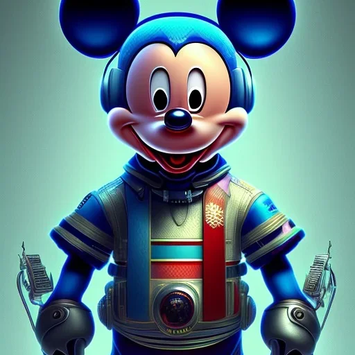 Mickey cyberpunk