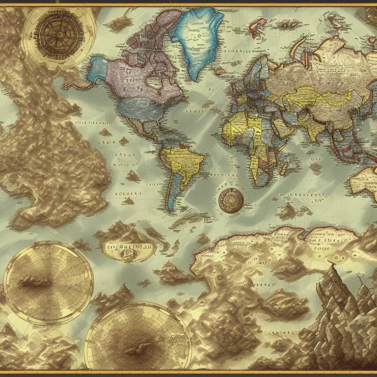 world map