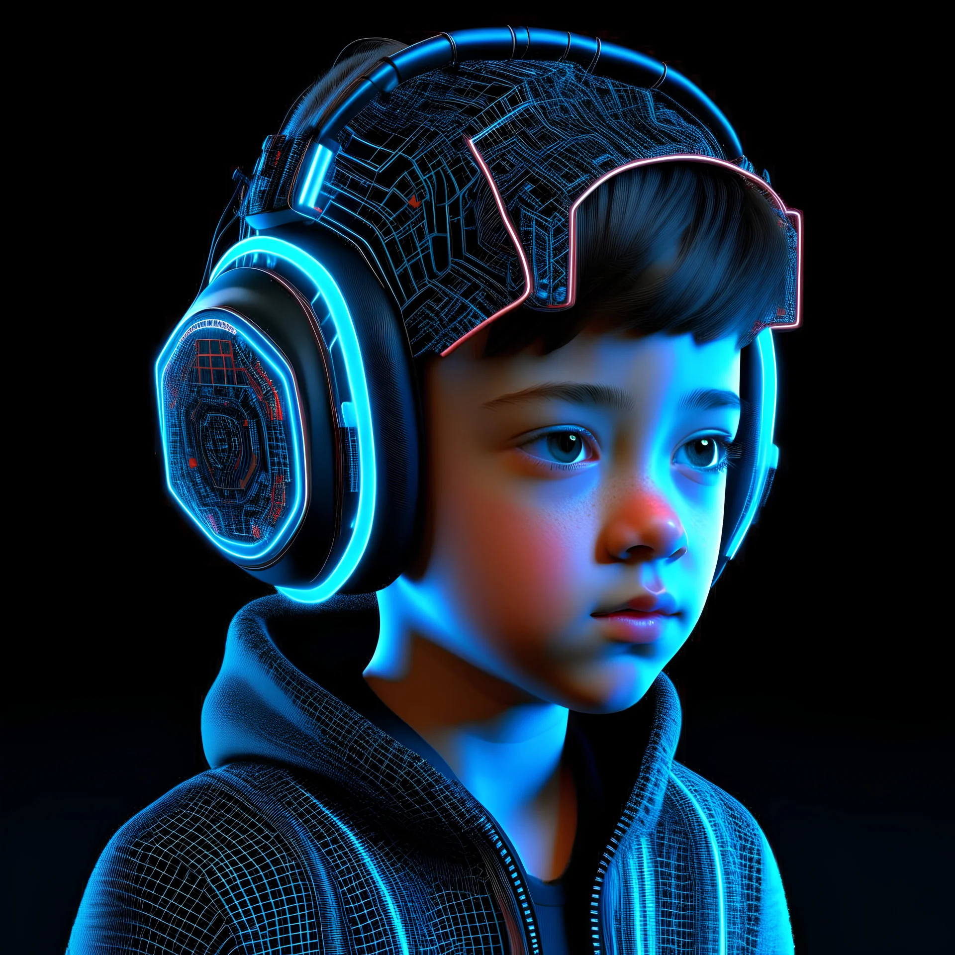 Boy cyber 3D