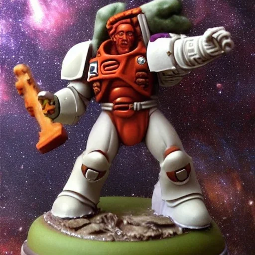 Michelangelo, space marine