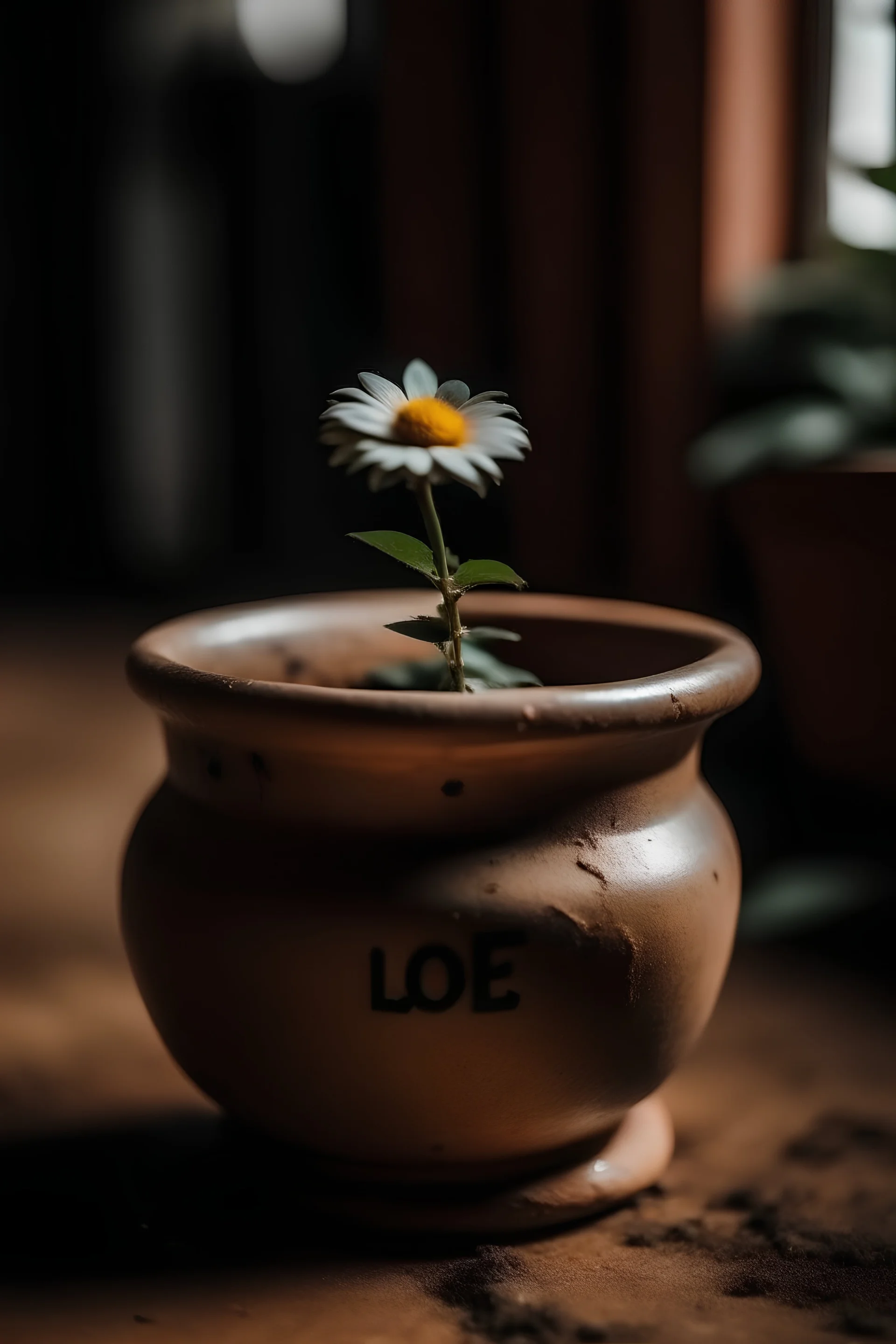 old flower pot stle lofi
