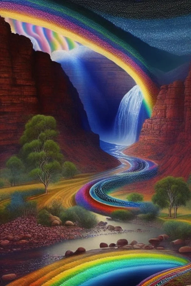 Dreaming Dreamtime Everywhen world-dawn ancestral past ancestral present unfixed in time abiding events serpent rainbow flat earth heavy rainstorms hills gorges creeks rivers kimberly