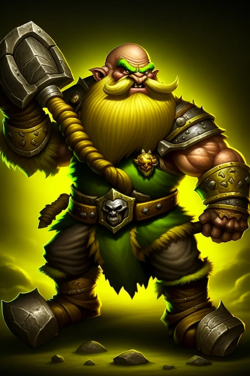 dwarf savage angry axes cleaver attack striking swinging chopping dual wielding two weapons mad consumed warcraft war knight soldier strong attacking furious wrath small silly fighter brawler strong brave short man with beard