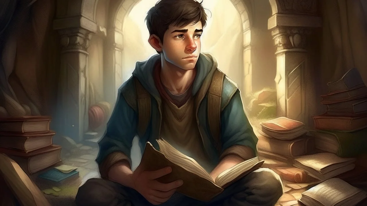 A desperate enthusiasm erupts in the young man's heart to restore peace and tranquility to his life and the life of his town. Facing challenges he does not fully understand, the young man embarks on a quest to understand how a mysterious looming curse can be broken. He begins a journey of research and exploration, as the young man engages in studying ancient books and lost legends. He resorts to abandoned temples in order to search for the keys to understanding the curse. The young man braves c