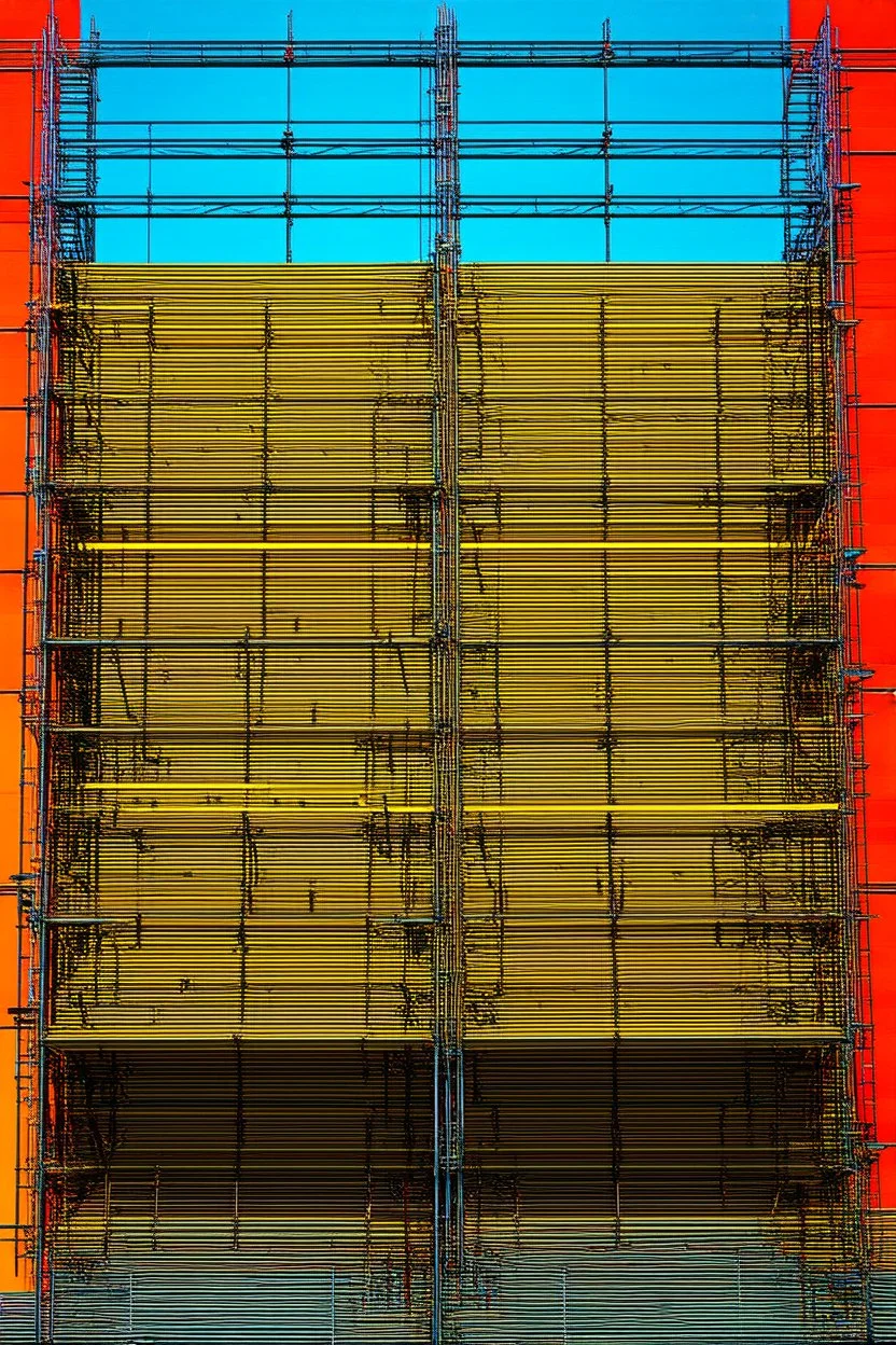scaffolding of outside validation; neo-surrealistic optical art